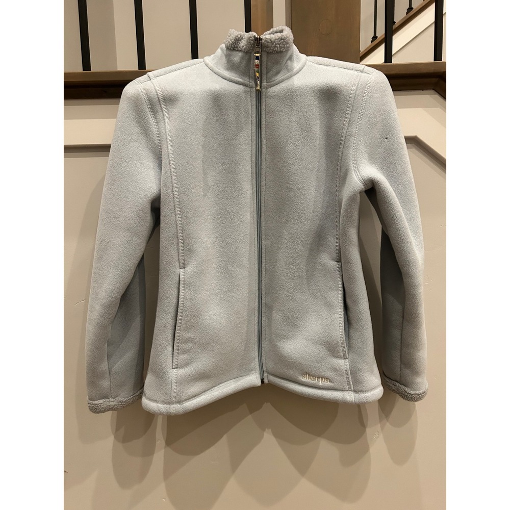 Sherpa Adventure‎ Gear Womens Full Zip Fleece Sherpa Lined Jacket Small